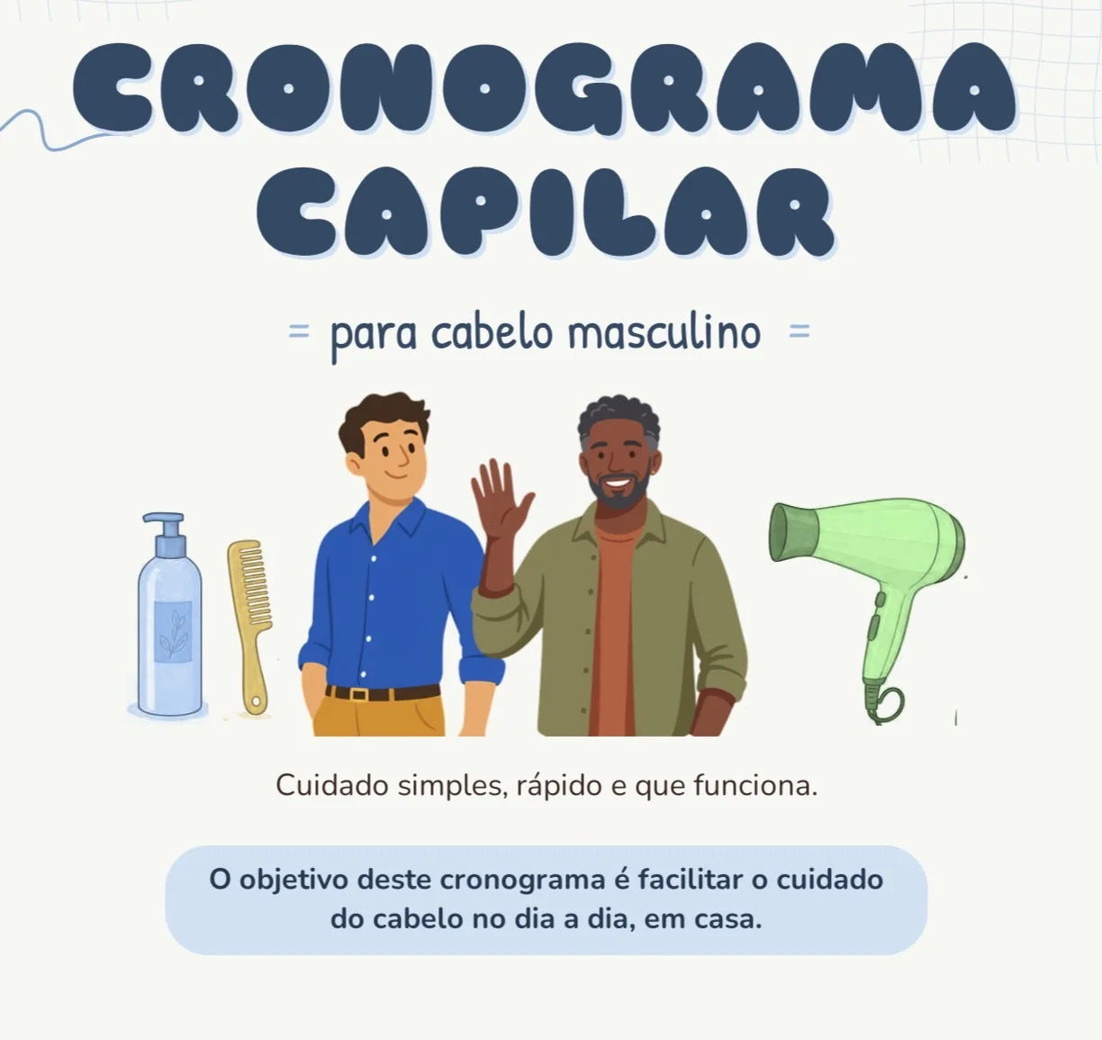 Capa do ebook Cabelos Masculinos